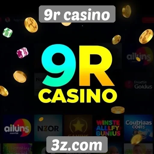 Variedade de jogos disponíveis no 9r casino impressiona